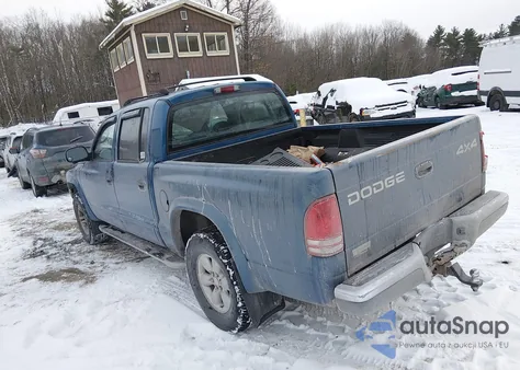 2002 Dodge Dakota Slt z USA, uszkodzony, nr VIN 1B7HG48N82S725343